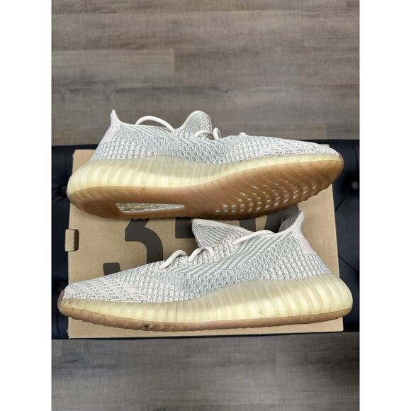 Size 12 - Yeezy Boost 350 V2 Citrin Non-Reflective - Picture 3 of 6